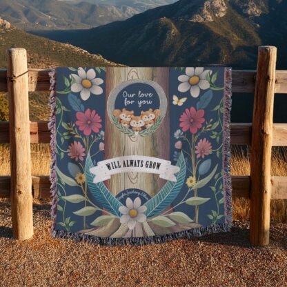 customizable blanket gift from kids